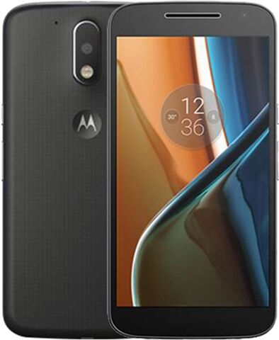 Refurbished: Motorola Moto G4 XT1622 16GB Black, Unlocked C