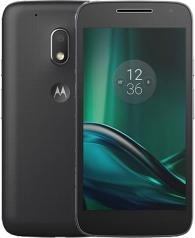 Refurbished: Motorola Moto G4 Play XT1604 16GB Black, Vodafone B