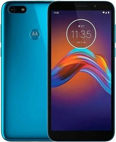 Refurbished: Moto E6 Play 32GB Ocean Blue, Unlocked B