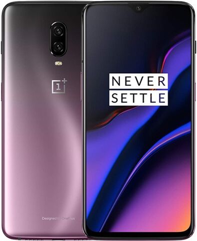 Refurbished: OnePlus 6T 8GB+128GB Thunder Purple 4G, Unlocked B