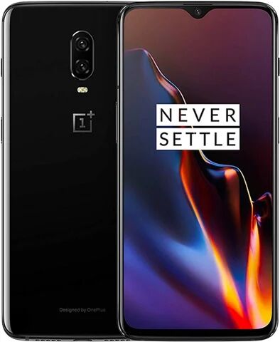 Refurbished: OnePlus 6T 8GB+128GB Mirror Black 4G, Unlocked B