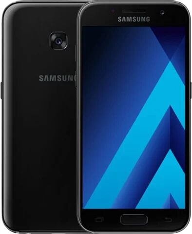 Refurbished: Samsung Galaxy A3 A320FL (2017) 16GB Black, EE B