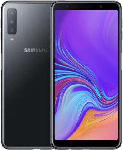 Refurbished: Samsung Galaxy A7 (2018) Dual Sim 64GB Black, Unlocked B