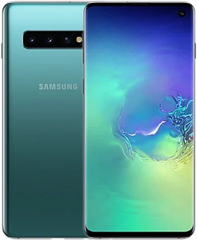 Refurbished: Samsung Galaxy S10 128GB Prism Green, Unlocked B