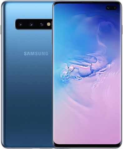 Refurbished: Samsung Galaxy S10 Plus Dual Sim 128GB Prism Blue, Unlocked B