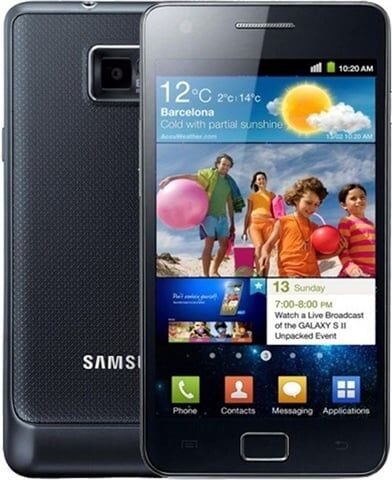 Refurbished: Samsung Galaxy S2 Black 16GB, 3 B