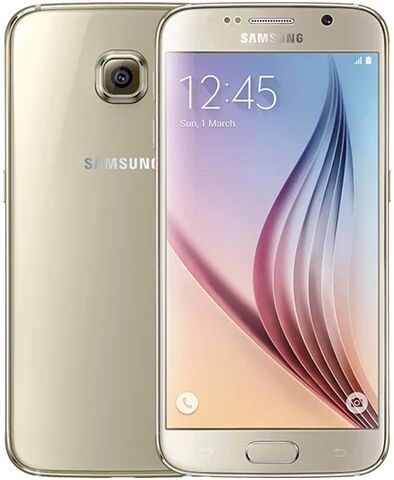 Refurbished: Samsung Galaxy S6 32GB Gold Platinum, O2 C