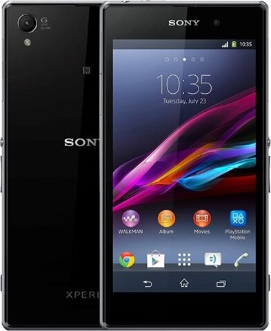 Refurbished: Sony Xperia Z1 LTE 16GB Black, Unlocked C