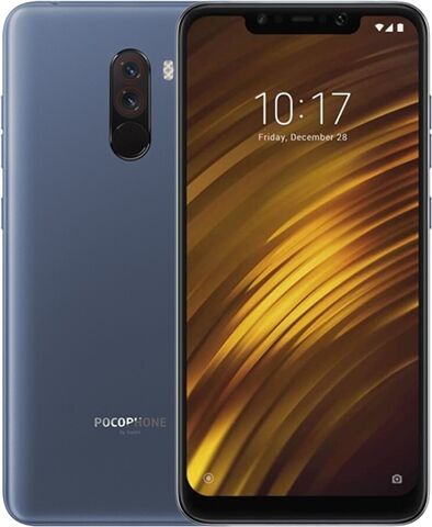 Refurbished: Xiaomi Pocophone F1 (6GB+64GB) Steel Blue, Unlocked B