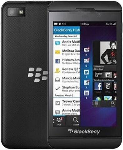 Refurbished: Blackberry Z10 Black, Virgin B