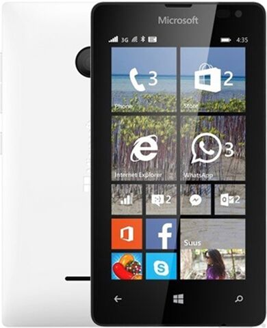 Refurbished: Microsoft Lumia 435 8GB White, Unlocked B