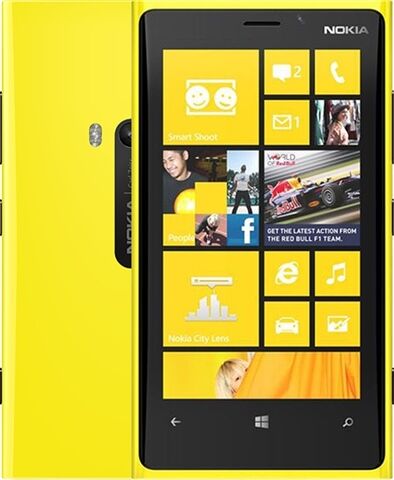 Refurbished: Nokia Lumia 920 32GB Yellow, Unlocked C