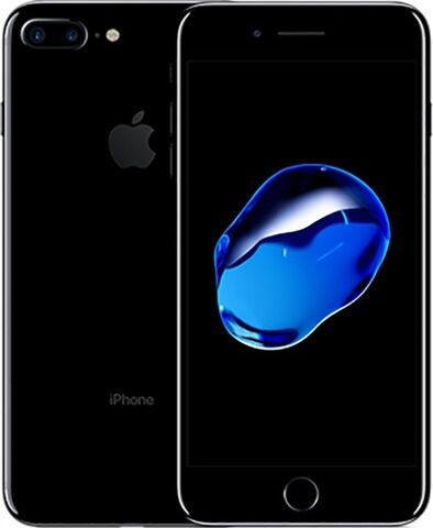 Refurbished: Apple iPhone 7 Plus 32GB Jet Black, Unlocked C