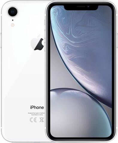 Refurbished: Apple iPhone XR 128GB White, Unlocked B