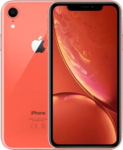 Refurbished: Apple iPhone XR 64GB Coral, Unlocked C