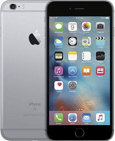 Refurbished: Apple iPhone 6S Plus 16GB Space Grey, Unlocked B