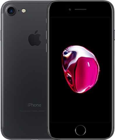 Refurbished: Apple iPhone 7 128GB Black, O2 C