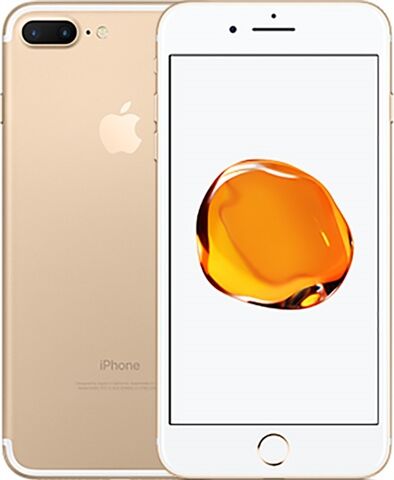 Refurbished: Apple iPhone 7 Plus 128GB Gold, Unlocked B