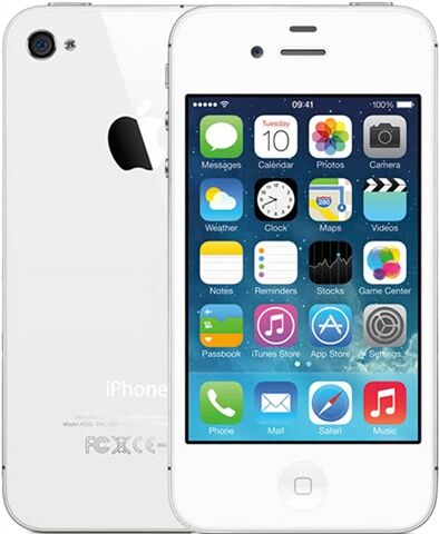 Refurbished: Apple iPhone 4S 16GB White, Vodafone C