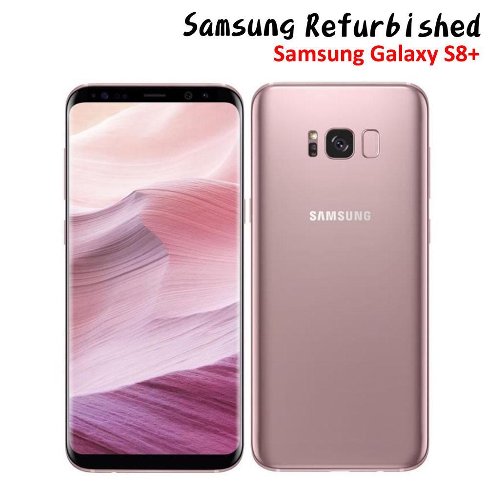 Samsung Refurbished Samsung Galaxy S8+/S8 Plus G955FD 6.2" Mobile Phone 4GB RAM 64GB ROM European Version Dual SIM