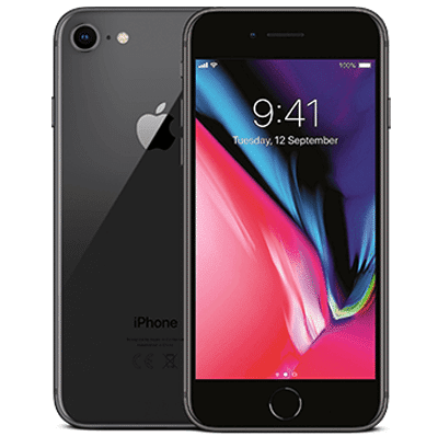 Apple iPhone 8 64GB Refurbished - Unlocked - Space Grey - 64GB