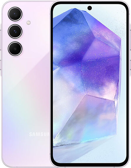 SAMSUNG Galaxy A55 256GB 5G Unlocked Mobile Phone - Brand New - Awesome Lilac