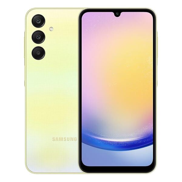 SAMSUNG Galaxy A25 5G 128GB Dual Sim - Brand New - Yellow