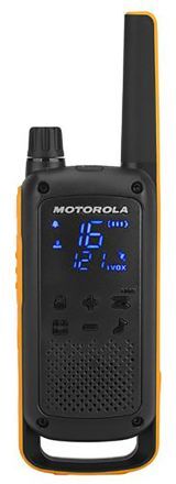 Motorola Walkie Talkie  canali 16 Palmare, 446MHz, B8P00810EDRMAW