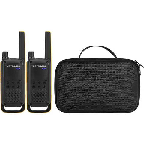 Motorola Talkabout T82 Extreme Twin Pack ricetrasmittente 16 canali Nero, Arancione