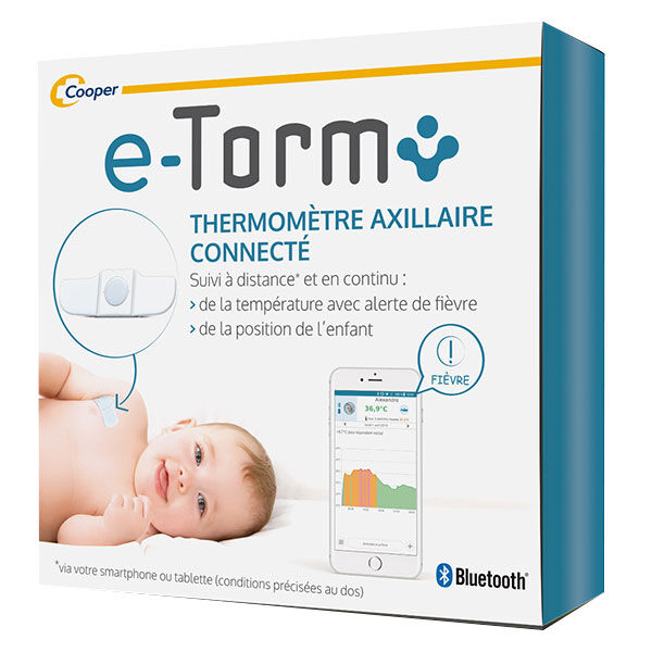 Torm E-Torm Thermomètre Axillaire Connecté