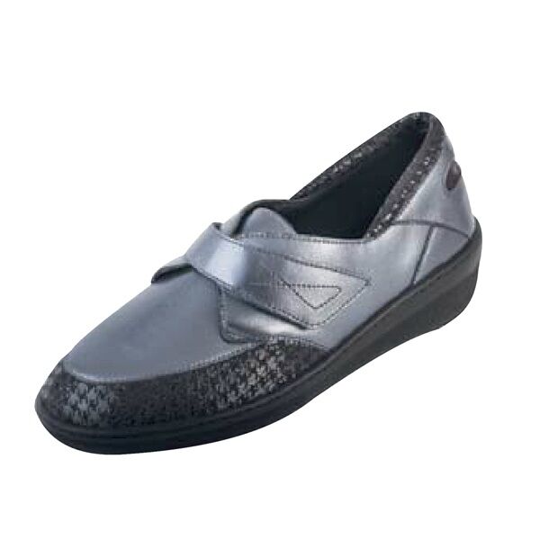 Bruman Chaussures de Confort Extensibles Femme Chut BR 3032 - Gris - Pointure 40