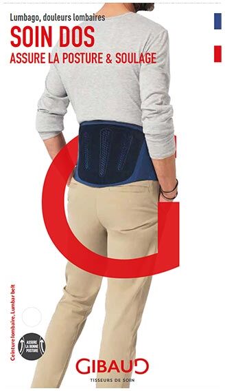 Gibaud Orthopédie Ceinture Lombaire Taille L