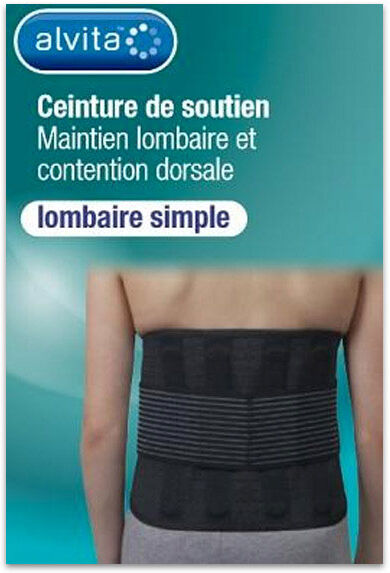 Alvita Ceinture de Soutien Lombaire Simple H26 T2