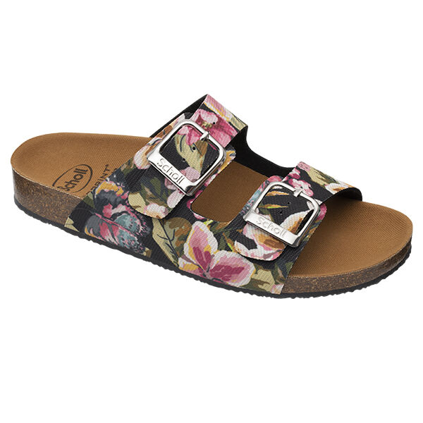 Scholl Chaussures Été Scholl Chaussures de Confort Mules Greeny Malaren Noir Liberty Taille 36