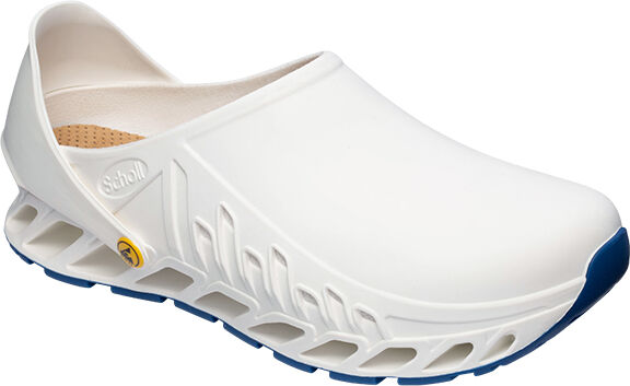 Scholl Chaussures Professionnelles Sabot Evoflex Blanc Taille 37