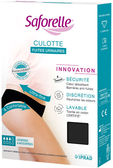 Saforelle Protections Culotte pour les Fuites Urinaires Taille 40