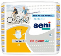 Seni Active Normal - 16 paquets de 10 protections Large