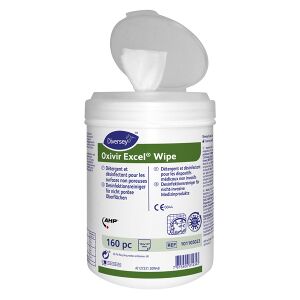 Diversey Deutschland GmbH & Co. OHG Diversey Oxivir Excel Wipe Desinfektionstücher, Wischtücher für nicht invasive medizinische Produkte und glatte Oberflächen, 1 Eimer = 160 Tücher