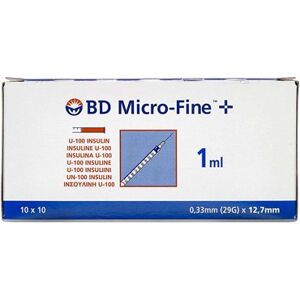 Micro-Fine+100enh 12,7mm Medicinsk udstyr 100 stk BD