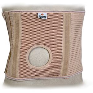 Orliman Soporte Abdominal para Pacientes Ostomizados Con Orificio de 24 cm de Altura 1 un. 1 Col-247 Ø 75 mm