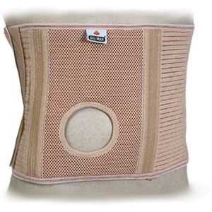 Orliman Soporte Abdominal para Pacientes Ostomizados Con Orificio de 24 cm de Altura 1 un. 1 Col-245 Ø 50 mm