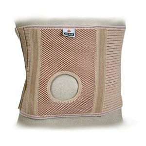 Orliman Soporte abdominal para pacientes ostomizados con orificio de 16 cm de altura 1 un. 2 Orifice 50mm