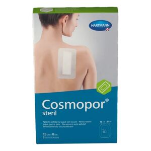 COSMOPOR Silicone Aposito Esteril 15cmx8cm 5uds