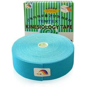 Vendaje neuromuscular Temtex  color azul (5cm X 32m)