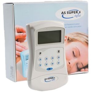 Electroestimulador de Acupuntura As Super 4 Digital: 30 programas con 4 canales hasta 8 agujas