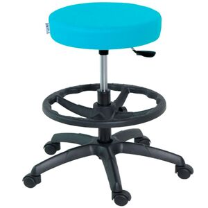 Taburete alto Kinefis Economy: Altura de 59 - 84 cm con aro reposapiés (Varios colores disponibles)