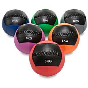 Balón Medicinal Wall Balls Kinefis: Balones con peso y agarres para entrenamiento funcional