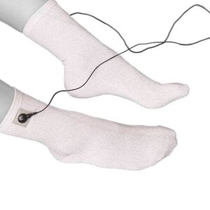 AcuSocks Hidow: Calcetines conductivos para tratamientos de electroterapia con dispositivos Tens-EMS Hidow