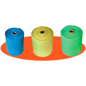 Bandas Elásticas Kinefis Látex rollos 25 mts