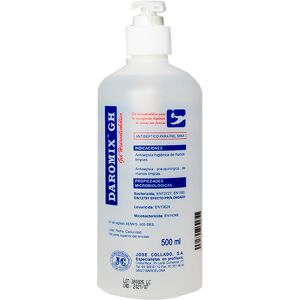 DAROMIX GH: Gel hidroalcohólico para la desinfección higiénica de manos por fricción (500 ml)